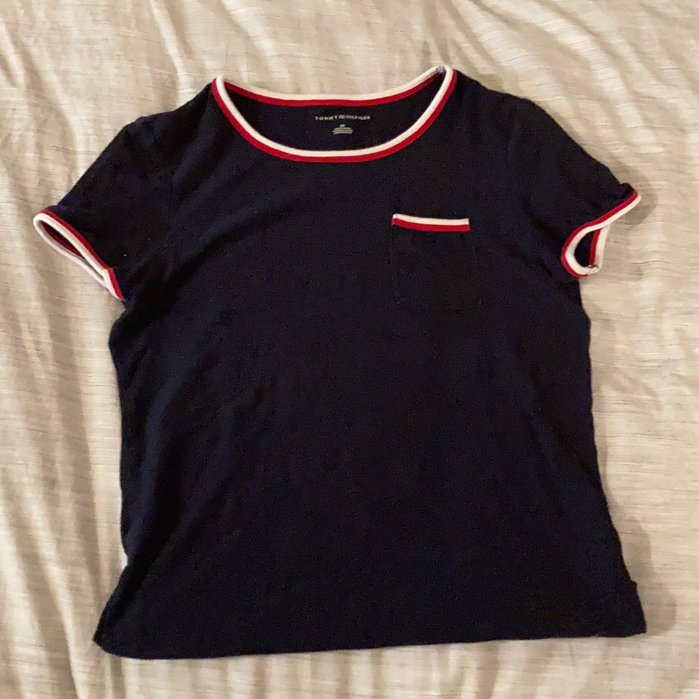 Tommy Hilfiger Navy Blue Top